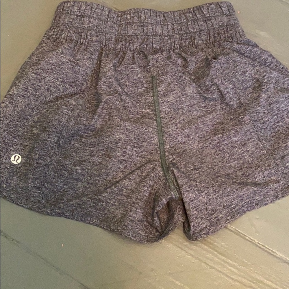 Grey Lululemon shorts